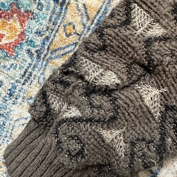 Vintage Caldwell Abstract Sweater Blazer Large - Picture 6 of 6